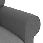 vidaXL Sofa Set 2 pcs Dark Grey 68.90 x 32.28 x 31.50 in Fabric