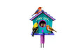 Briarwood Lane Spring Metal Art 31x15.75 Colorful Birdhouse For Spring Metal Art