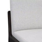 Christopher Knight Home Yvette Mid-Century Modern Rubberwood Upholstered Bar Stools (Set of 4)