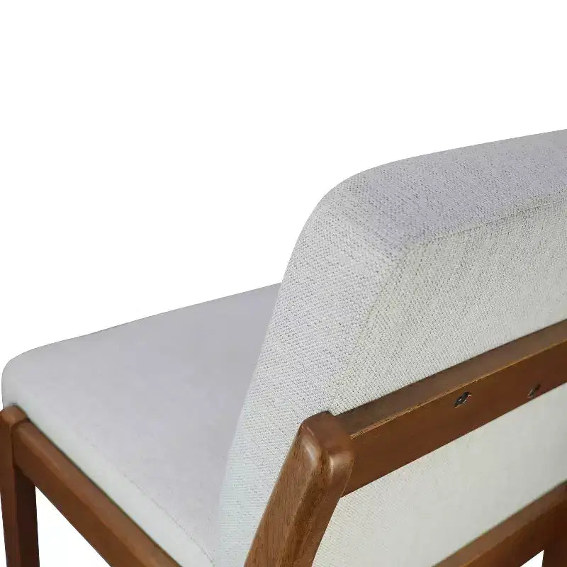 Christopher Knight Home Yvette Mid-Century Modern Rubberwood Upholstered Bar Stools (Set of 4)