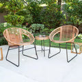 Alandhra Indoor/Outdoor Bistro - Set of 3 - Natural - SEI