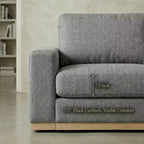 Dyonery 42 Accent Chair for Living Room,Oversized Wide Single Sofa Chair,Chenille Fabric Armchair,Solid Wood Frame,Spring Cushions,Easy Assembly