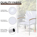 3 Pieces Outdoor Patio Bistro Sets, Textilene Fabric Conversation Small Furniture Set for Lawn,Garden,Balcony