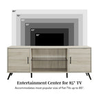 Middlebrook 60-inch Mid-Century Modern 2-Door TV Stand
