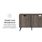 Middlebrook 60-inch Mid-Century Modern 2-Door TV Stand