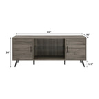 Middlebrook 60-inch Mid-Century Modern 2-Door TV Stand