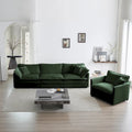 2-Piece Chenille Sectional Sofa Set for Living Room