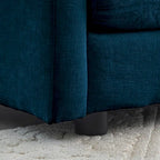 2-Piece Chenille Sectional Sofa Set for Living Room