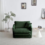 2-Piece Chenille Sectional Sofa Set for Living Room