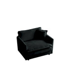 2-Piece Chenille Sectional Sofa Set for Living Room