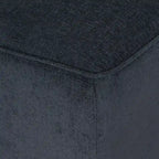 66 Upholstered Loveseat Chaise Lounge Chair with Birch Legs