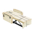 foldable sofa bed , modern sofa sofa velvet pull-out bed, adjustable back and with USB port and ashtray and swivel phone stand