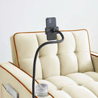 foldable sofa bed , modern sofa sofa velvet pull-out bed, adjustable back and with USB port and ashtray and swivel phone stand