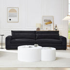 Mid-Century Sofa Couch Modern Upholstered Couch for Livingroom,Bedroom, Apartment, Home Office