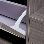 Modern minimalist storage cabinet, Japanese rattan shoe cabinet, bed top cabinet, small home furniture
