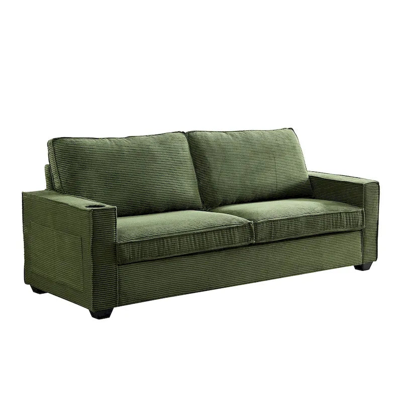 Corduroy Modern Design Sofa for Living Room