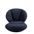 Swivel Accent Chair,Lounge Chair with Metal Base Frame,Comfy Single Leisure Sofa Chair Reading Chair with 360 Degree Swiveling