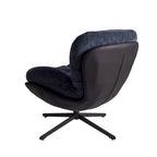 Swivel Accent Chair,Lounge Chair with Metal Base Frame,Comfy Single Leisure Sofa Chair Reading Chair with 360 Degree Swiveling