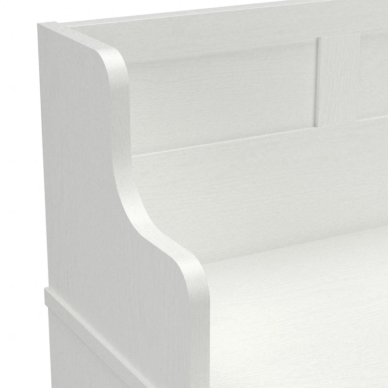 Woodland 40W Entryway Bench with Doors by Bush Furniture