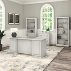 Bush Furniture Saratoga Lateral File Cabinet in Harvest Cherry