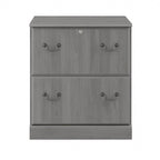 Bush Furniture Saratoga Lateral File Cabinet in Harvest Cherry
