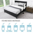 Able Life Universal Overbed Table, Adjustable Laptop Stand for Beds