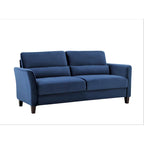 77.95 Mid Century Modern Upholstered Sloped Arms Living Room Sofa
