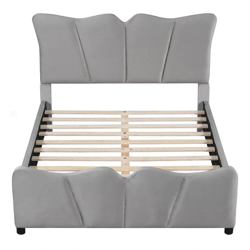 Full Size Upholstered Platform Bed