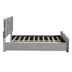 Full Size Upholstered Platform Bed