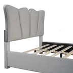 Full Size Upholstered Platform Bed