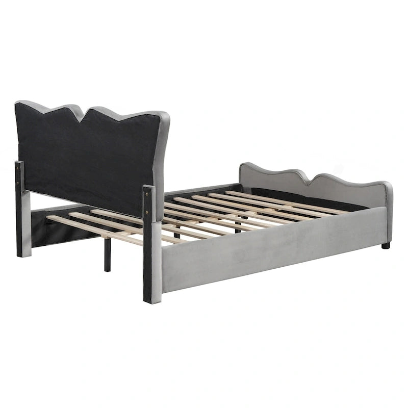 Full Size Upholstered Platform Bed