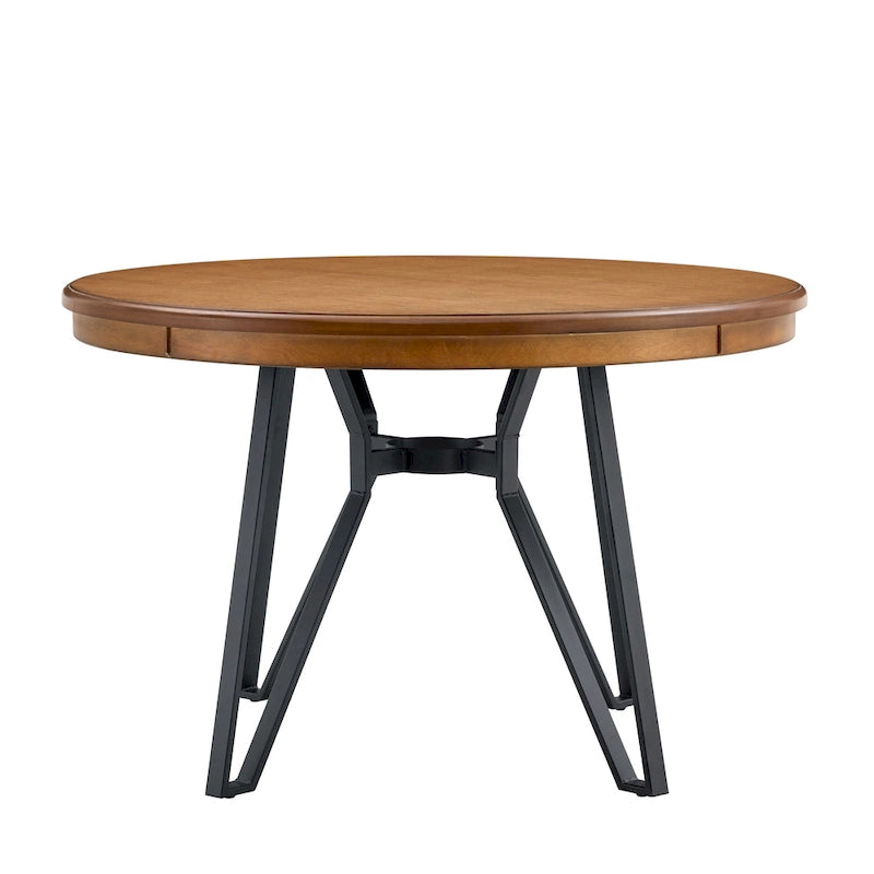 Cortina Fabric and Rubberwood 5 Piece Dining Set by Christopher Knight Home