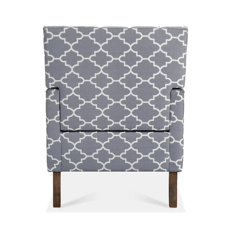 GDFStudio - Bella Modern Accent Chair for Living Room with Birch Legs and Comfortable Fabric Upholstery
