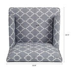 GDFStudio - Bella Modern Accent Chair for Living Room with Birch Legs and Comfortable Fabric Upholstery