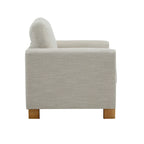 Christopher Knight Home - Harmonia Upholstered Armchair with Solid Wood Frame and Plush Cushioning