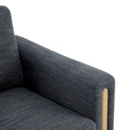 Christopher Knight Home - Harmonia Upholstered Armchair with Solid Wood Frame and Plush Cushioning