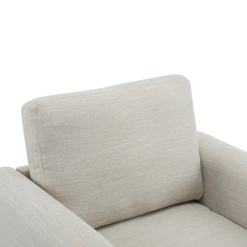 Christopher Knight Home - Harmonia Upholstered Armchair with Solid Wood Frame and Plush Cushioning
