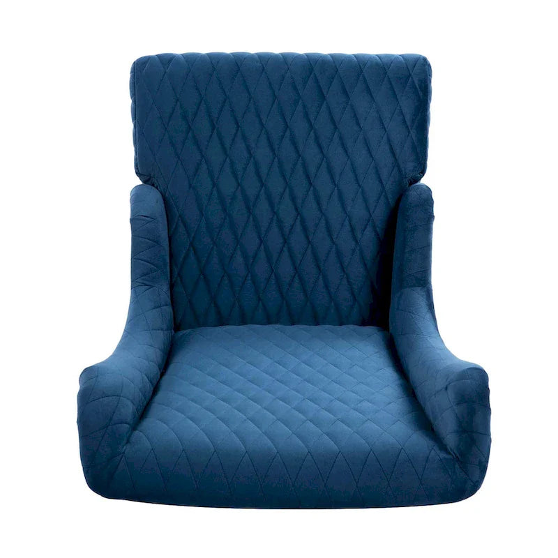 Christopher Knight Home - Evelyn High-Back Velvet Wingback Chair with Wooden Legs