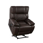 Christopher Knight Home - Power Lift Recliner Chair with Dual Motors, Massage, Heat, Cup Holders & Adjustable Phone Holder