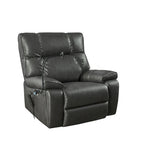 Christopher Knight Home - Power Lift Recliner Chair with Dual Motors, Massage, Heat, Cup Holders & Adjustable Phone Holder