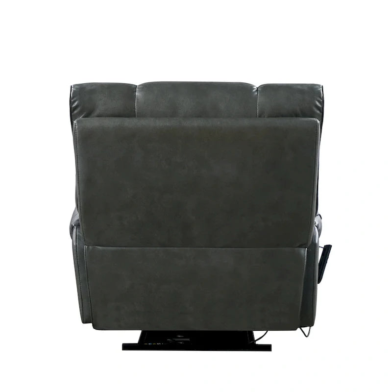 Christopher Knight Home - Power Lift Recliner Chair with Dual Motors, Massage, Heat, Cup Holders & Adjustable Phone Holder