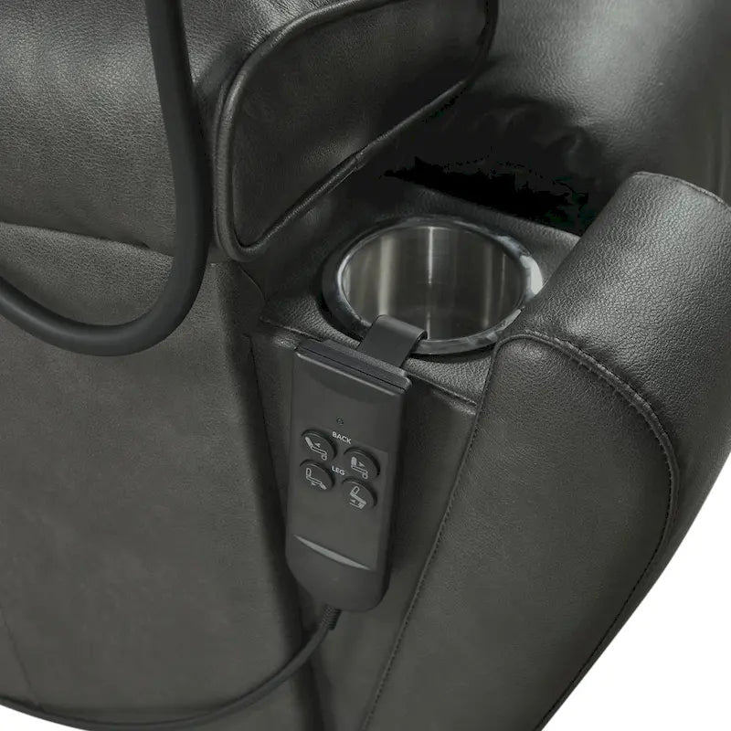 Christopher Knight Home - Power Lift Recliner Chair with Dual Motors, Massage, Heat, Cup Holders & Adjustable Phone Holder