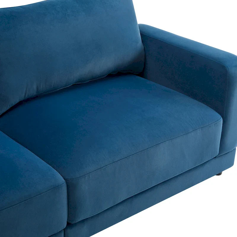 Christopher Knight Home - Grace 81 Modern Upholstery Sofa Loveseat with Square Arms