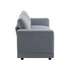 Christopher Knight Home - Grace 81 Modern Upholstery Sofa Loveseat with Square Arms
