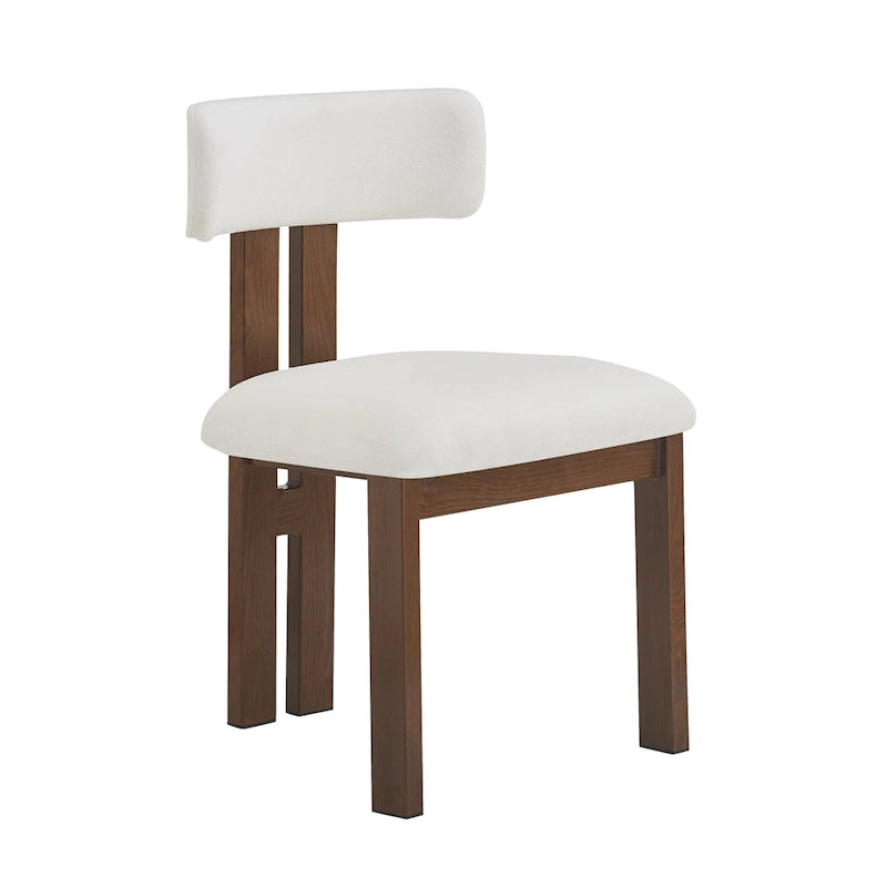 Astura Upholstered Dining Chairs, Iron Frame, Set of 2 by Christopher Knight Home