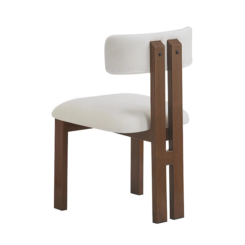 Astura Upholstered Dining Chairs, Iron Frame, Set of 2 by Christopher Knight Home