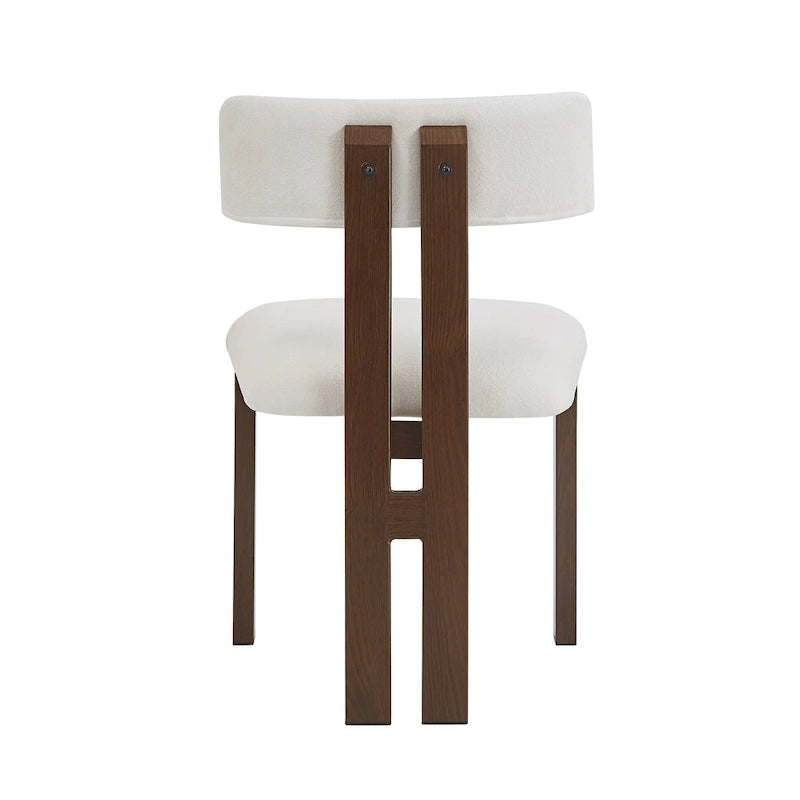 Astura Upholstered Dining Chairs, Iron Frame, Set of 2 by Christopher Knight Home