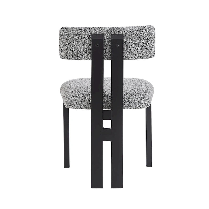 Astura Upholstered Dining Chairs, Iron Frame, Set of 2 by Christopher Knight Home