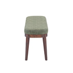 Forma Mid-Century Modern Faux Leather Bench with Wood Legs by Christopher Knight Home