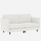 Christopher Knight Home - Hadley 74.27 Loveseat Sofa with Mid-Century Modern Design